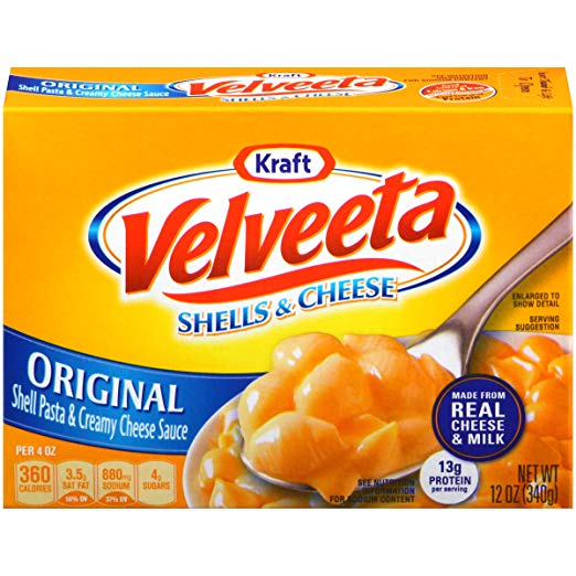 velveeta mac and cheese for 100